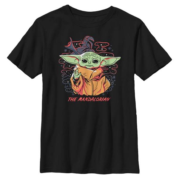 Aperçu: Star Wars - The Mandalorian - The Child Yee Haw - Enfant T-shirt - Noir - Devant