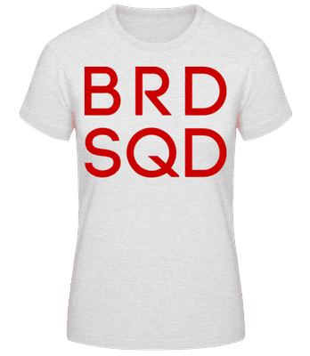Bride Squad - Frauen Basic T-Shirt - Grau meliert - Vorne