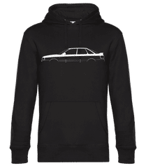 'Audi 80 2.0E B3' Silhouette · Männer Standard Hoodie