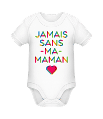 Jamais Sans Ma Maman · Body manches courtes bio