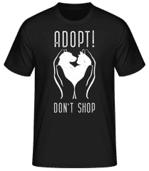 Adopt Dont Shop · Camiseta básica para hombre