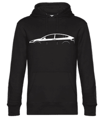 'Tesla Model X' Silhouette · Männer Standard Hoodie