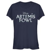 Disney Classics - Artemis Fowl - Logo Metallic - Femme T-shirt - Bleu marine - Devant