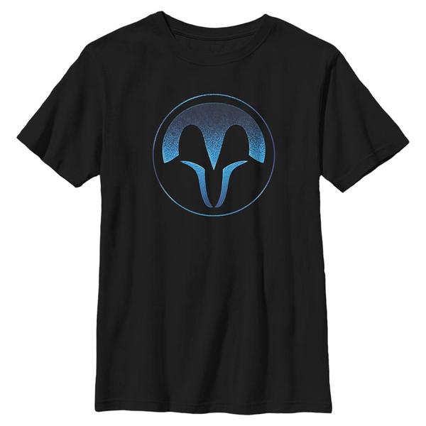 Aperçu: Star Wars - The Clone Wars - Logo Dark Nite - Enfant T-shirt - Noir - Devant