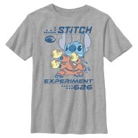 Disney - Lilo & Stitch - Stitch Experiment 626 - Kids T-Shirt - Heather grey - Front