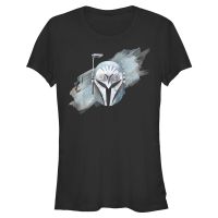 Star Wars - The Mandalorian - Bo-Katan Helmet - Femme T-shirt - Noir - Devant