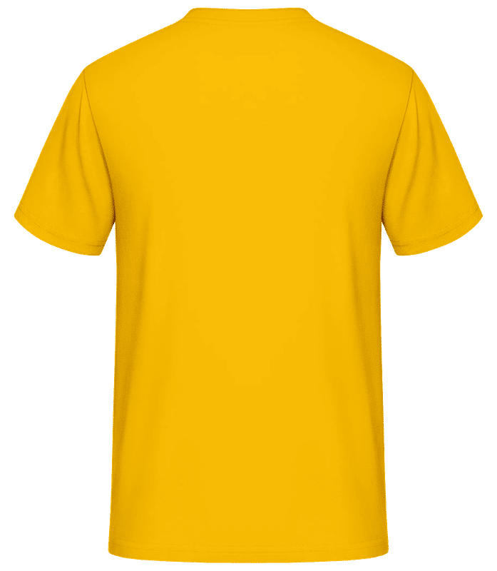 Preview: Disney Classics - Alice in Wonderland - Alice Smell the Flowers - Men's T-Shirt - Yellow - Back