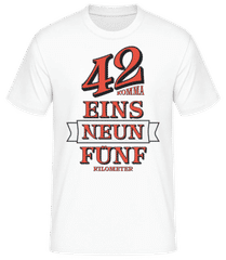 42 Komma Neun Eins Fünf · Männer T-Shirt B&C