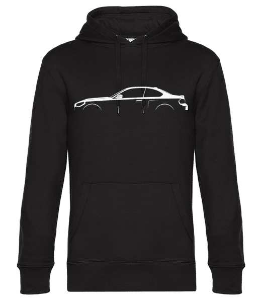 'BMW M2 G87' Silhouette - Sweat à capuche premium Unisexe - Noir - Devant