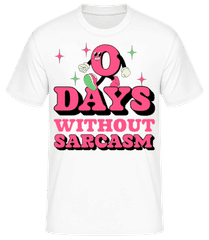 0 Days Without Sarcasm · T-shirt standard Homme