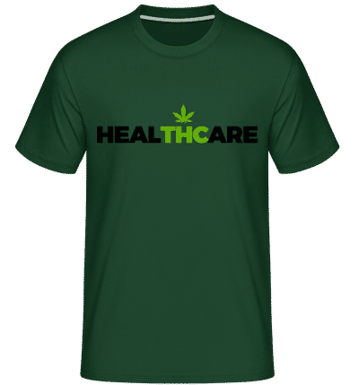 Cannabis Healthcare - Shirtinator Men's T-Shirt - Bottle green - Front