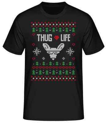 Thug Life - Men's Basic T-Shirt - Black - Front
