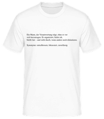 Männername Template · Männer T-Shirt B&C
