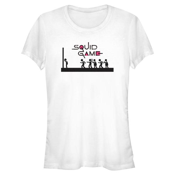 Preview: Netflix - Squid Game - Text Icon 5 - Women's T-Shirt - White - Front