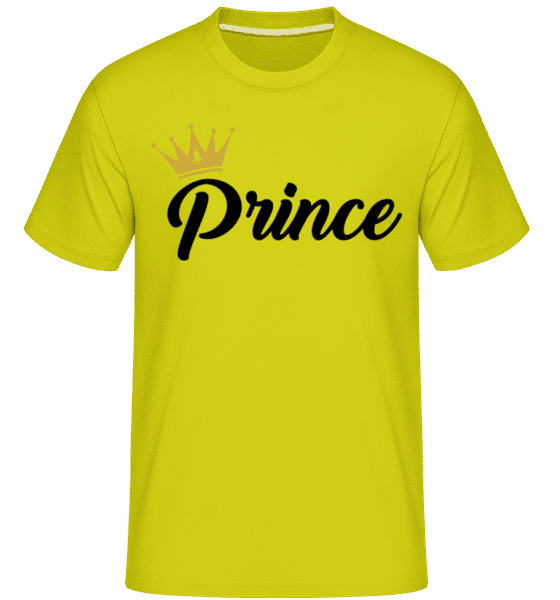Preview: Prince -  Shirtinator Men's T-Shirt - Lime - Front