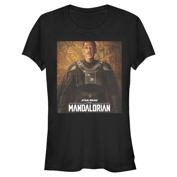 Aperçu: Star Wars - The Mandalorian - Moff Gideon Gideon Poster - Femme T-shirt - Noir - Devant