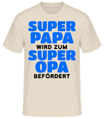 Beförderung Zum Super Opa · Männer Basic T-Shirt
