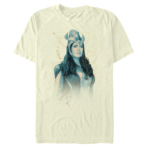 Aperçu: Marvel - Eternals - Ajaks Ajak Teal - Homme T-shirt - Crème - Devant