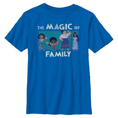 Disney - Encanto - Skupina Family - Kids T-Shirt - Royal blue - Front