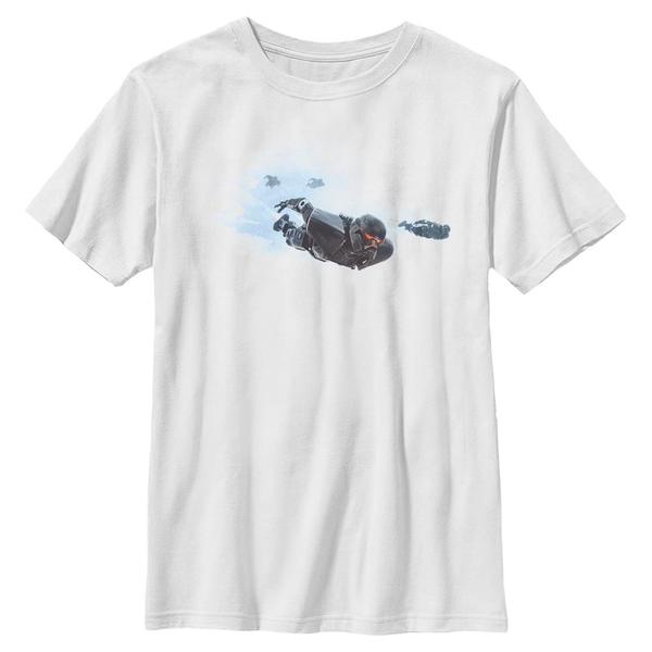 Aperçu: Star Wars - The Mandalorian - Dark Troopers Incoming Troopers - Enfant T-shirt - Blanc - Devant
