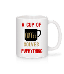 A Cup Of Coffee · Mug en céramique blanc
