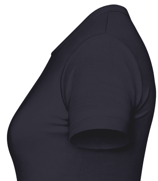 Aperçu: Netflix - Stranger Things - Hopper Pumpkin Poster - Femme T-shirt - Bleu marine - Gauche