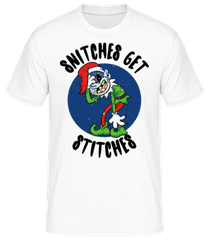 Snitches Get Stitches · Männer Basic T-Shirt