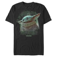 Star Wars - The Mandalorian - Grogu MandoMon Epi7 Reach Out - Homme T-shirt - Noir - Devant