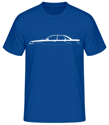 'Audi S6 (C4)' Silhouette - T-shirt standard Homme - Bleu royal - Devant