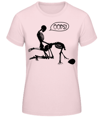 Skeletons Having Sex - Women's B&C T-Shirt - Pink - Front