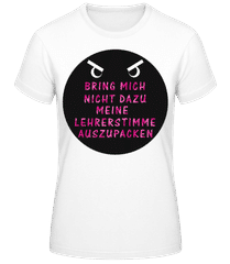 Meine Lehrerstimme · Frauen Basic T-Shirt