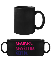 Maminka Manželka Šéfka · Čierny hrnček