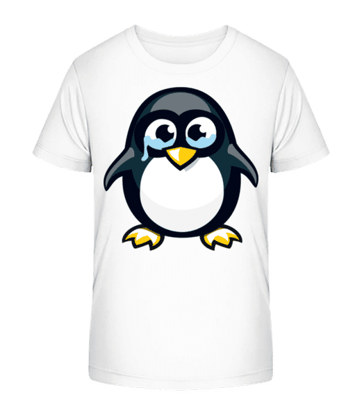 Aperçu: Sad Penguin - T-shirt bio Enfant Stanley Stella 2.0 - Blanc - Devant