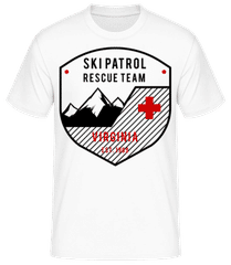 Ski Patrol Sign · Männer Basic T-Shirt