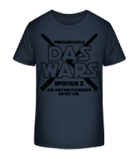 Das Wars Primarschule - Kinder Bio T-Shirt Stanley Stella 2.0 - Marine - Vorne