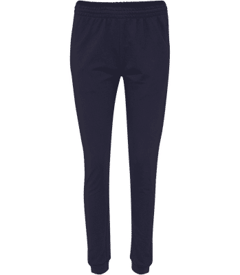 Hummel Pantalon de jogging Femme - Bleu marine - Devant