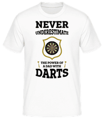 Never Underestimate Darts · T-shirt standard Homme