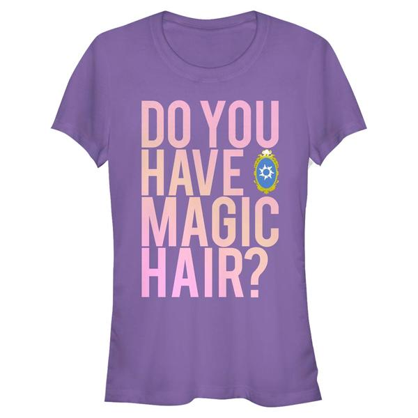 Preview: Disney - Wreck-It Ralph - Text Magic Hair - Father's Day - Women's T-Shirt - Purple - Front