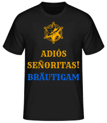 Adio´s Sen~oritas Bräutigam Blau · Männer Basic T-Shirt