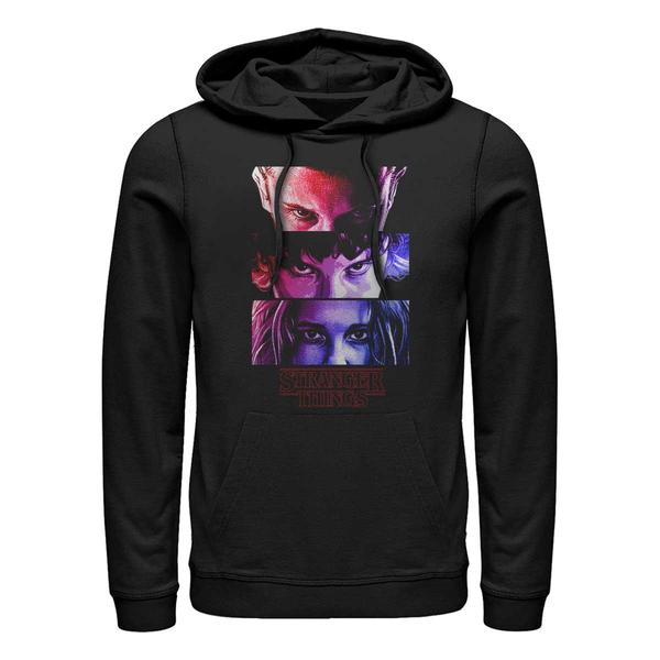 Vorschau: Netflix - Stranger Things - Eleven Eyes - Unisex Hoodie - Schwarz - Vorne