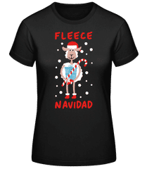 Fleece Navidad · Frauen Basic T-Shirt