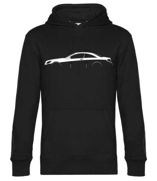 Aperçu: 'Mercedes CL C216' Silhouette - Sweat à capuche premium Unisexe - Noir - Devant
