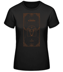 Art Deco Zodiac Sign Taurus · Frauen Basic T-Shirt