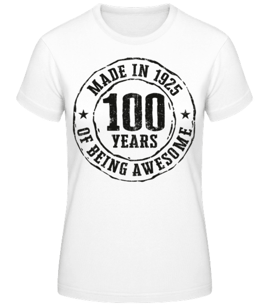 Aperçu: Made In 1925 - T-shirt standard Femme - Blanc - Devant