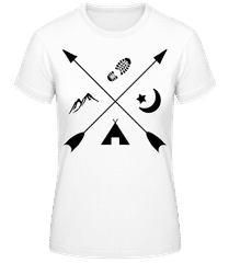 Hipster Pfeile · Women's B&C T-Shirt