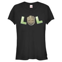 Marvel - Guardians of the Galaxy - Groot LOL - Women's T-Shirt - Black - Front