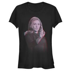 Marvel - WandaVision - La Sorcière rouge Wanda Video Glitch Overlay - Femme T-shirt