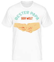 Bester Papa der Welt · Männer Basic T-Shirt