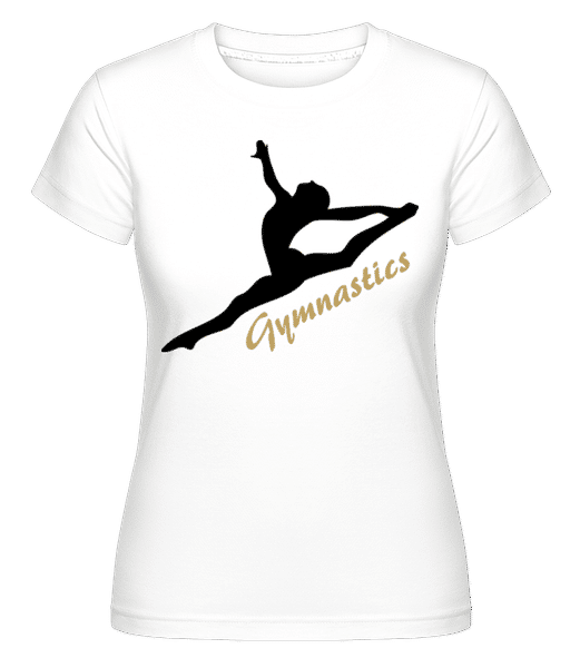 Aperçu: Grand Jeté Noire -  T-shirt Shirtinator femme - Blanc - Devant