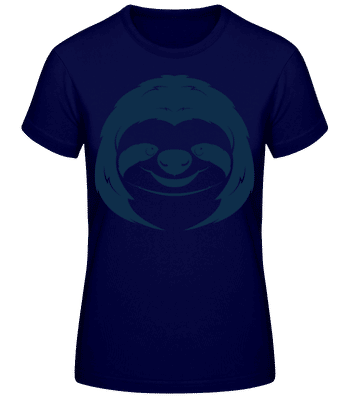 Visage Doux Indolence - T-shirt standard Femme - Bleu marine - Devant